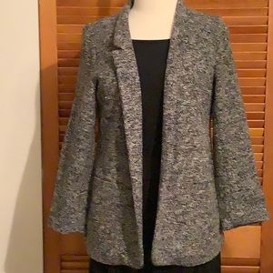 Soft Surroundings St.James Tweed Open Front Blazer